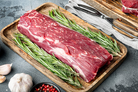 Organic 100% grass-fed whole beef fillet